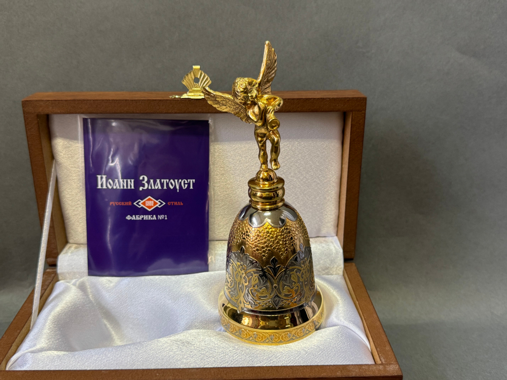 Колокольчик "Ангел с дудочкой"