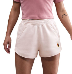 Женские теннисные шорты Nike Court Heritage Phoenix Fleece - silt red