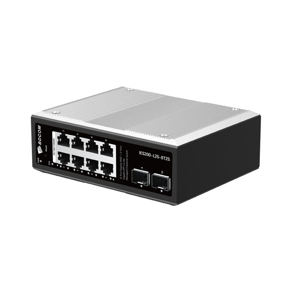 Коммутатор BDCOM IES200-L25-8T2S