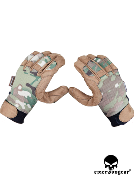 Перчатки полнопалые EmersonGear Tactical Lightweight Camouflage Gloves (EM5368). Мультикам