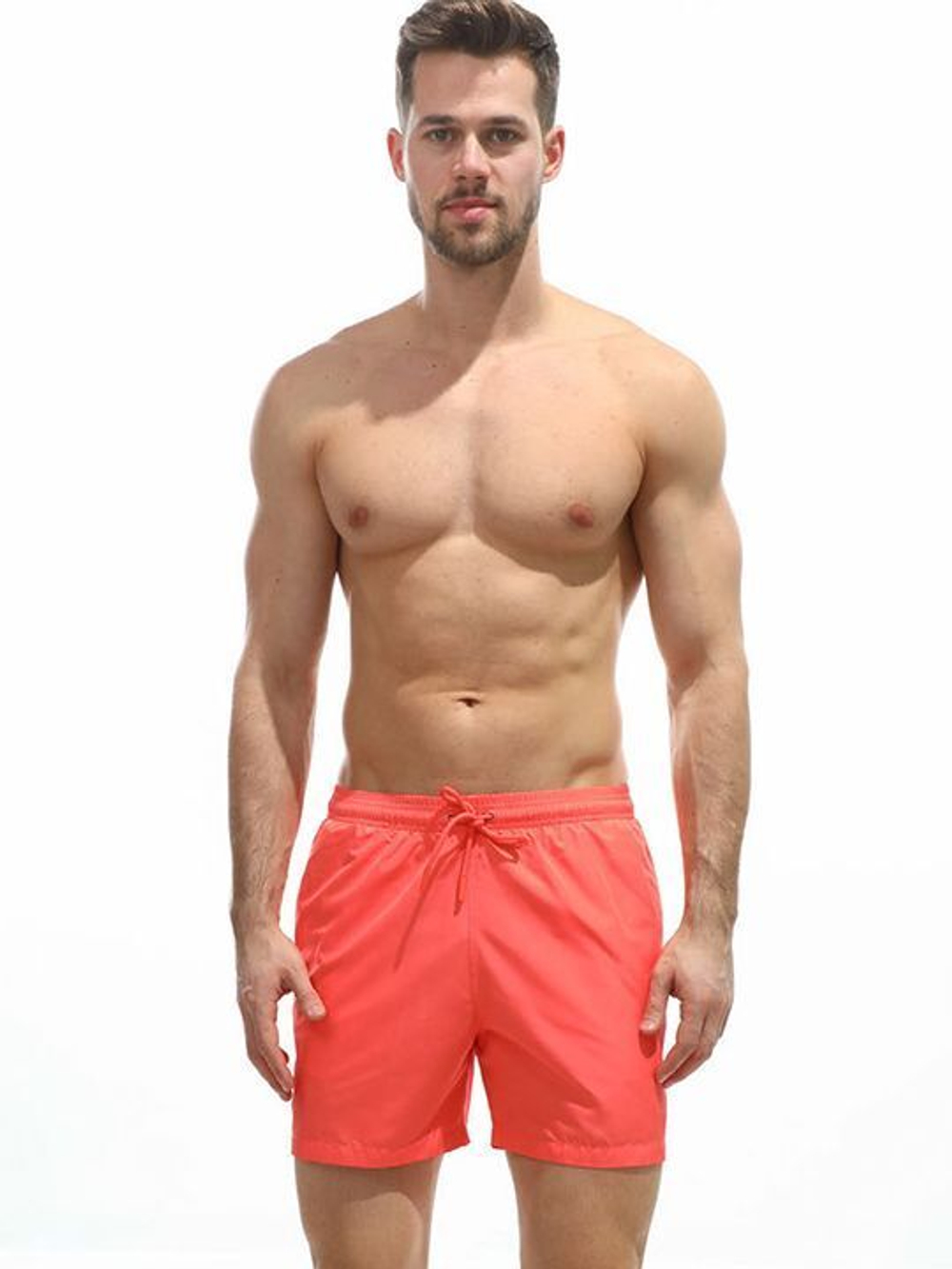 Мужские пляжные шорты из быстросохнущей ткани (Размер: XXL) (Цвет: синий)