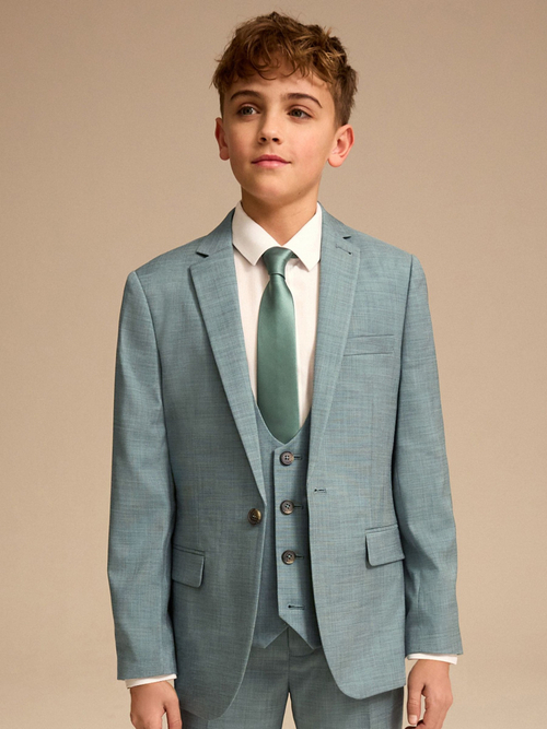Пиджак для мальчика Next E70-136, Светло-бирюзовый