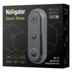 Звонок видео Wi-Fi NSH-DB-01 черный 37409