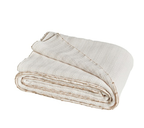 Покрывало ARTESIA BLANC 180Х260 100% Blanc des Vosges 180x260 Белый