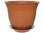 Кашпо Европа 31л коричневое