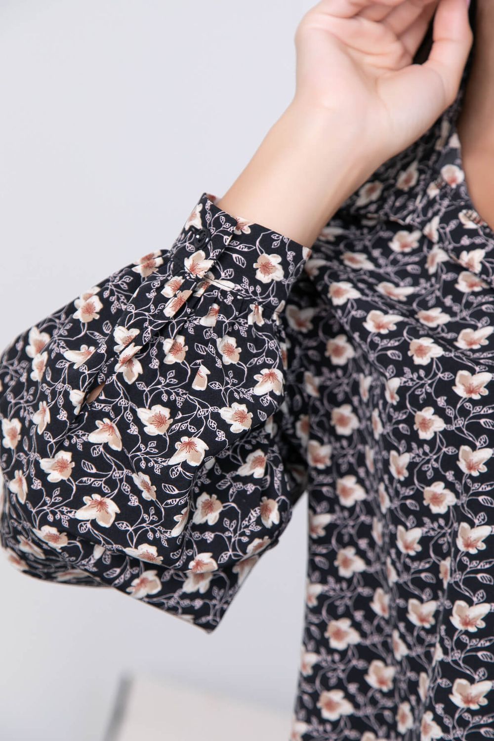 Блуза "Каролина" (блэк) Б5950 LT Collection