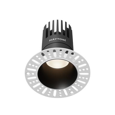 Светильник встраиваемый светодиодный Maytoni Dip DL122-15W-4K-TRS-B