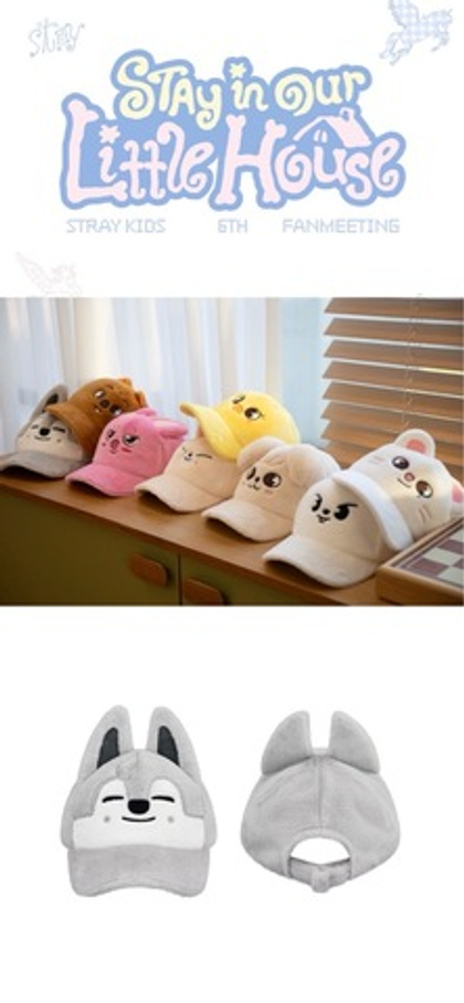 Мерч STRAY KIDS - 'STAY in Our Little House' SKZOO PLUSH CAP