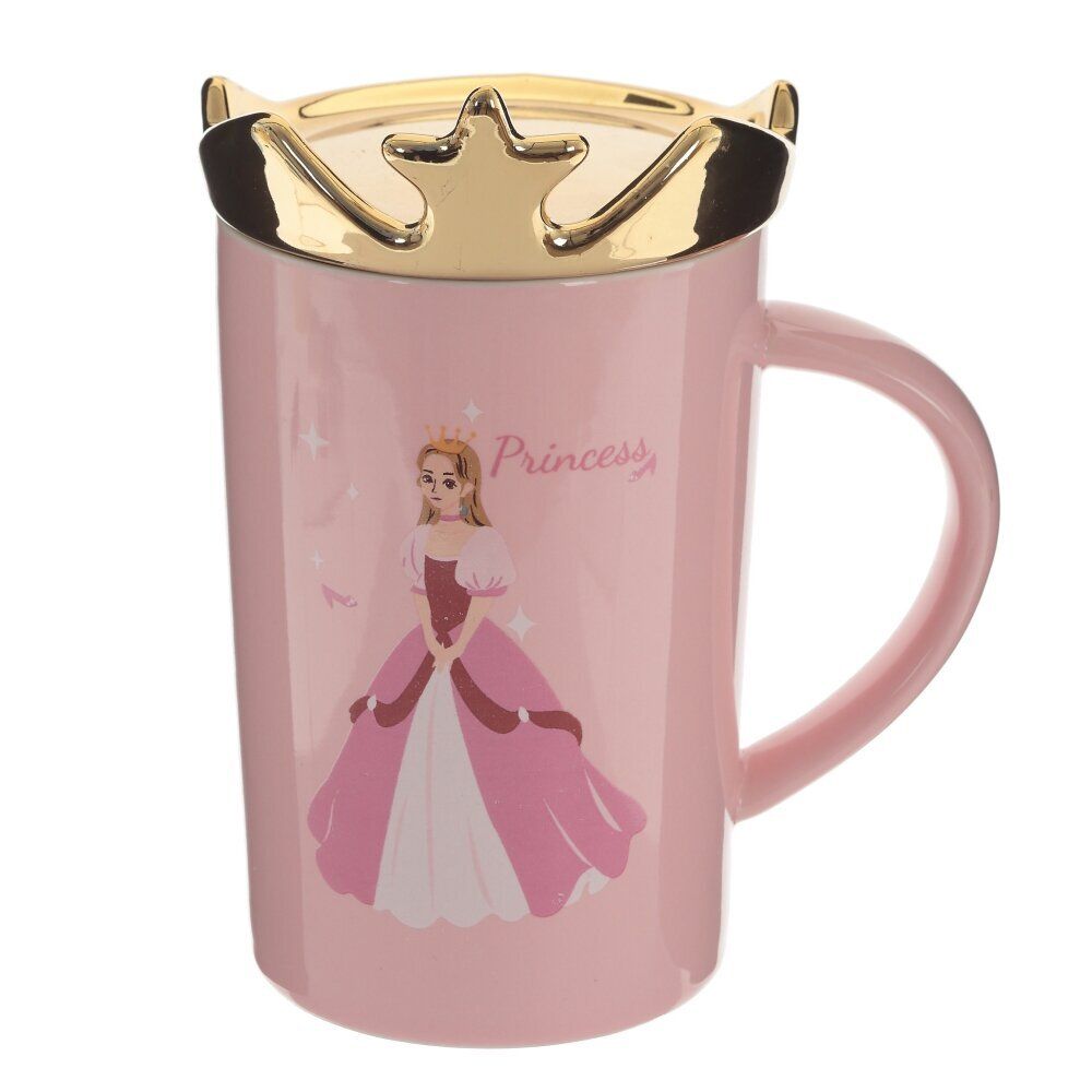 GAEM Кружка с крышкой, 500 мл, L12,5 W9 H15 см, 2в.