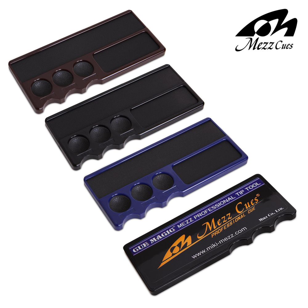 Инструмент для наклейки  Mezz Cue Magic Professional Tip Tool коричневый