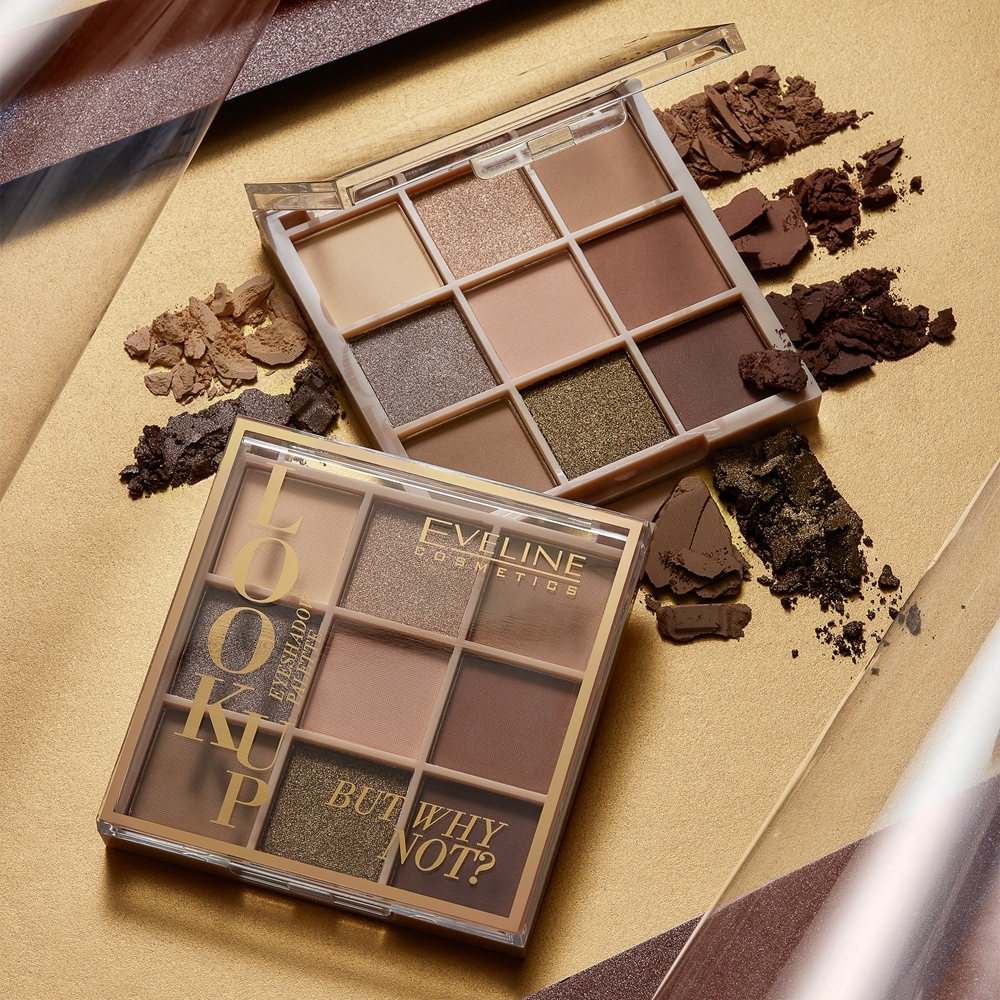 Eveline Cosmetics Look Up But Why Not? - палитра теней для век, 10,8 g