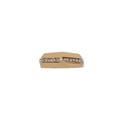 "Дорд" кольцо в золотом покрытии из коллекции "Рок-н-ролл" от Jenavi