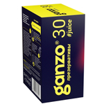 Презервативы GANZO Juice ароматизированные цветные №30 black edition 8247GZ