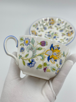 Чайная пара Minton, Haddon Hall blue