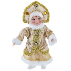 GAEM Игрушка набивная "Снегурочка", L13 W5 H20 см
