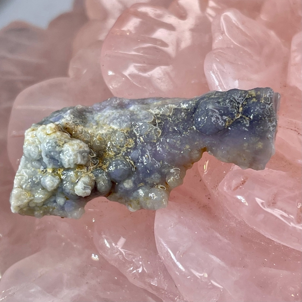 57121 Халцедон Виноградный необработанный 28мм
