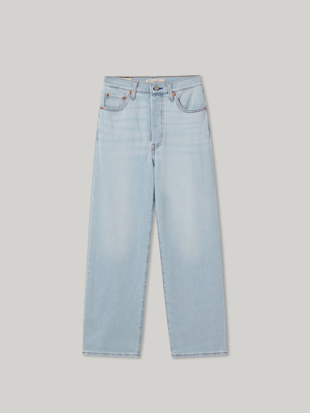 Женские прямые джинсы с завышенной талией Levi's Ribcage Straight Ankle 72693-0272