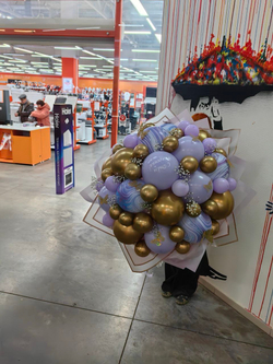 Вау букет в сиреневой гамме, размер XL