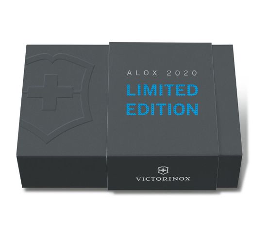 Складной нож Victorinox 0.8201.L20 Pioneer Alox Limited Edition 2020 c клинком из стали X55CrMo14, рукоять алюминий