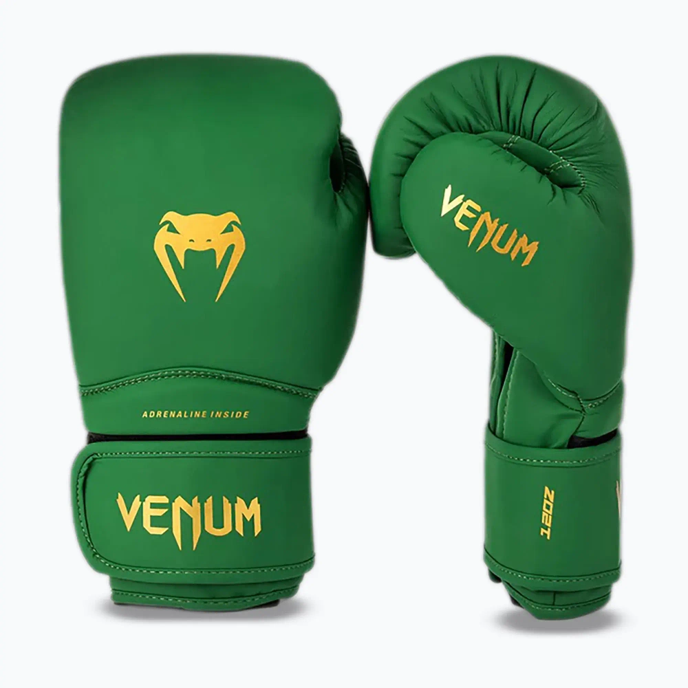 Боксёрские перчатки Venum Contender 1.5 зелёные