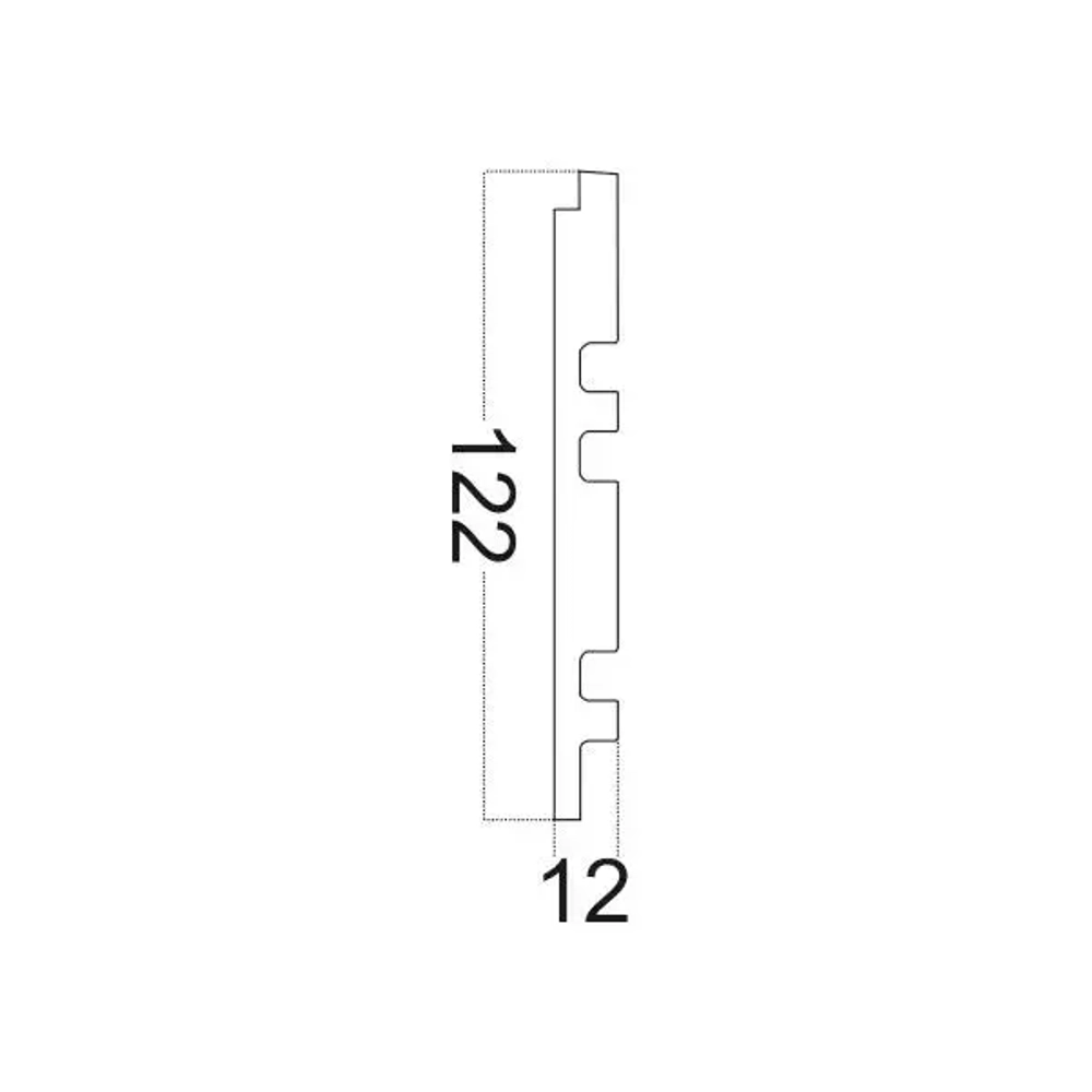 Декоративная панель Kr200SP-7/2.7