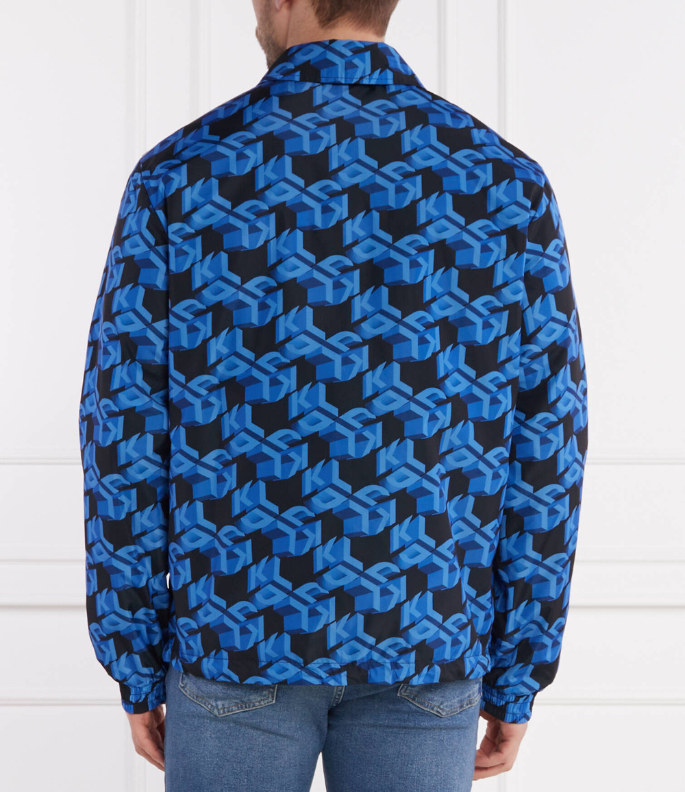 Двухсторонняя куртка reversible monogram Karl Lagerfeld Jeans - черный(241D1503)