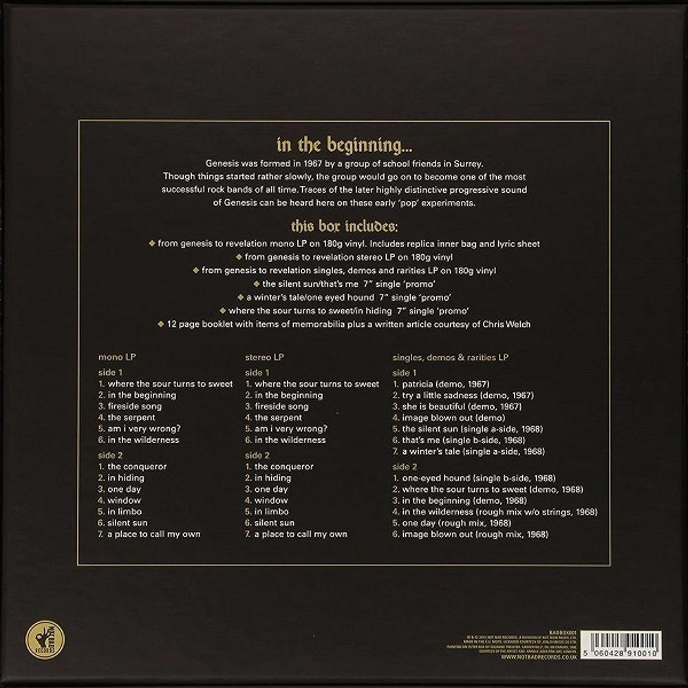 Genesis / From Genesis To Revelation (3LP+3x7" Vinyl Single)