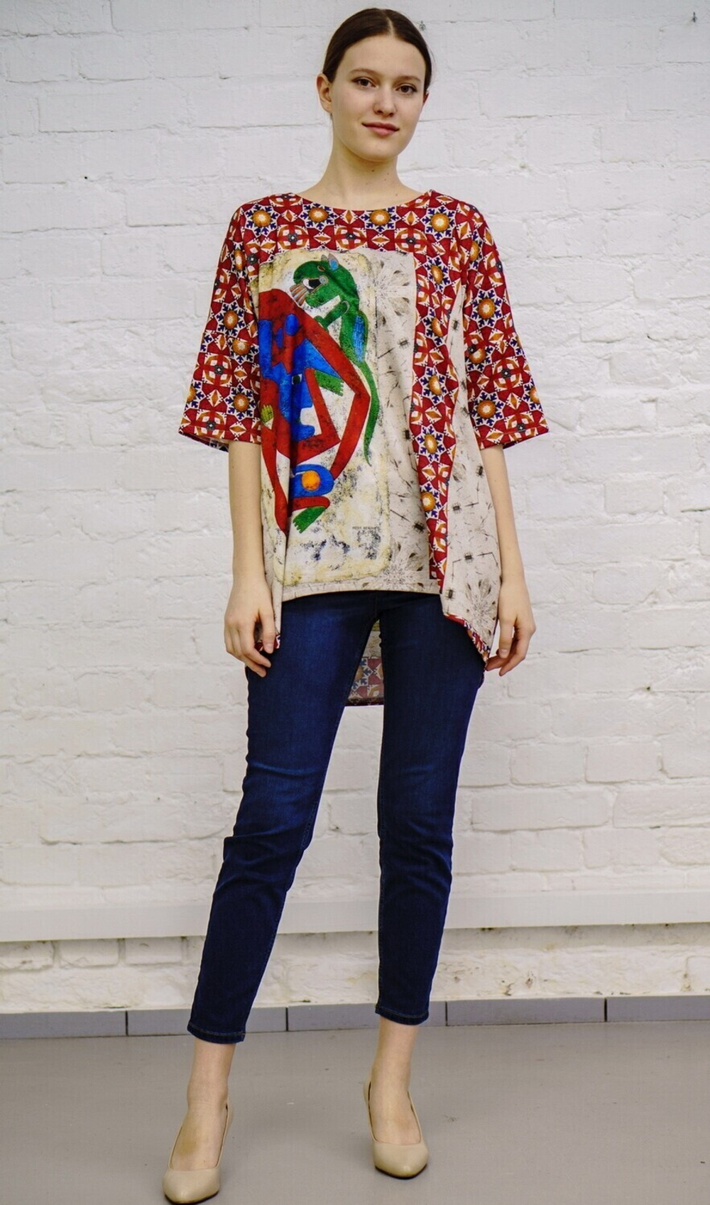 Футболка "Виктор Браунер", по мотивам живописи художника Виктора Браунера