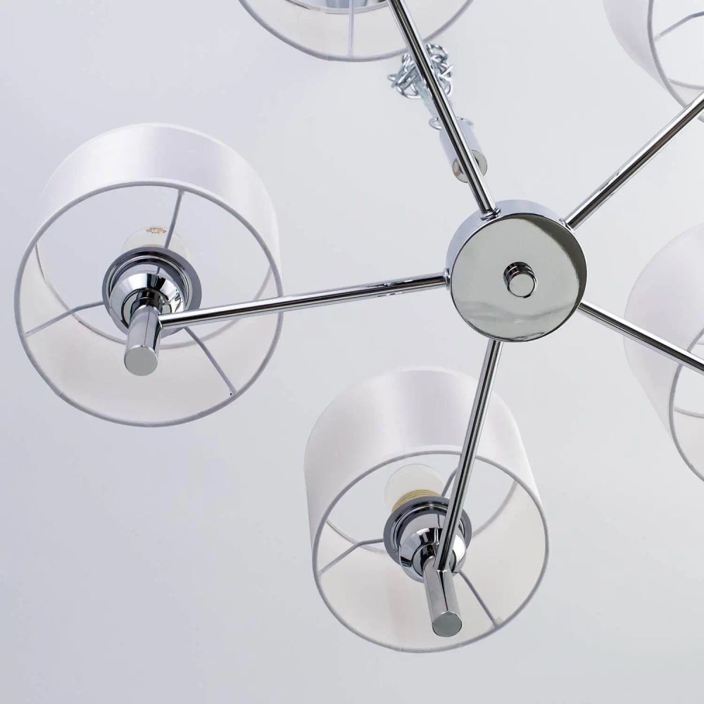 Citilux Аврора CL463150 Люстра с белыми абажурами