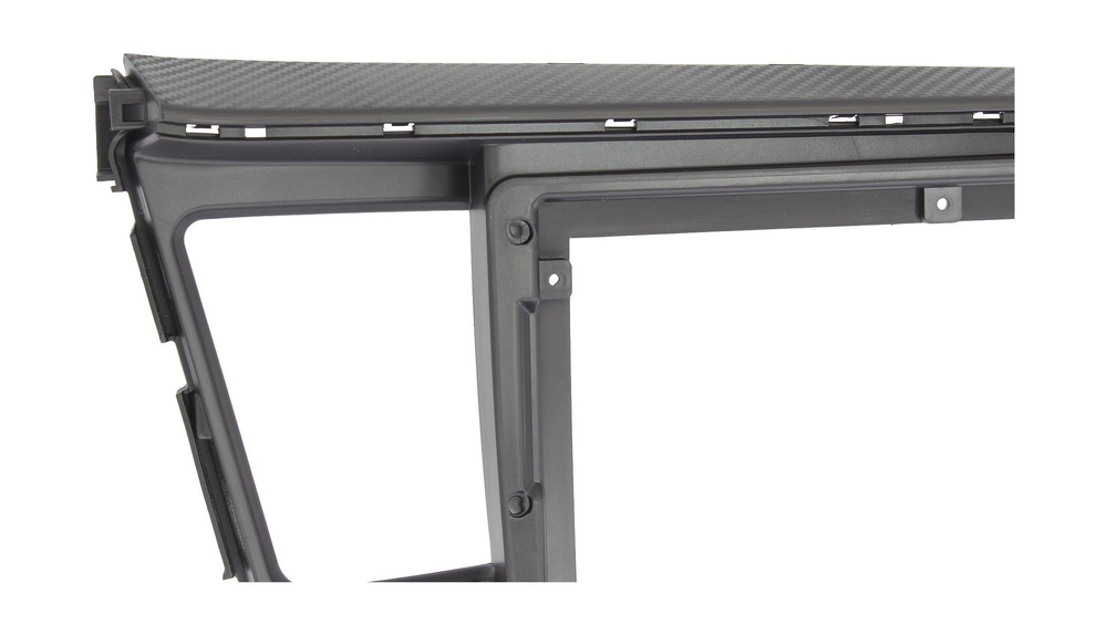 Комплект рамки с разъёмами 9"+can Hyundai Elantra 6 2019-2020 (штатная камера) карбон - Car-Smart 7165B1