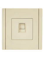 FORTE&PIANO Розетка компьютерная RJ45 кат.6 FP431 ваниль IEK