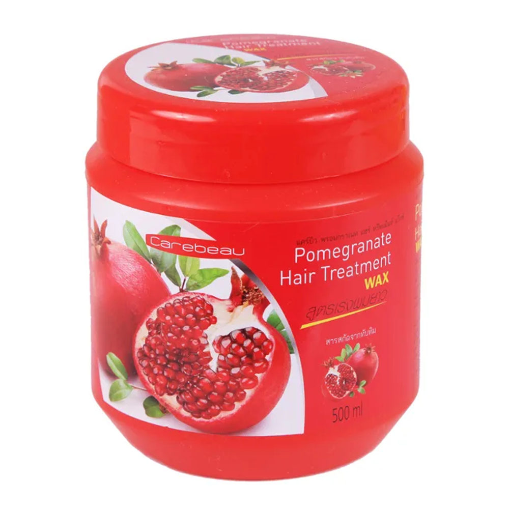 Маска для волос Carebeau Pomegranate Hair Treatment WAX восстанавливающая с экстрактом граната 500 мл