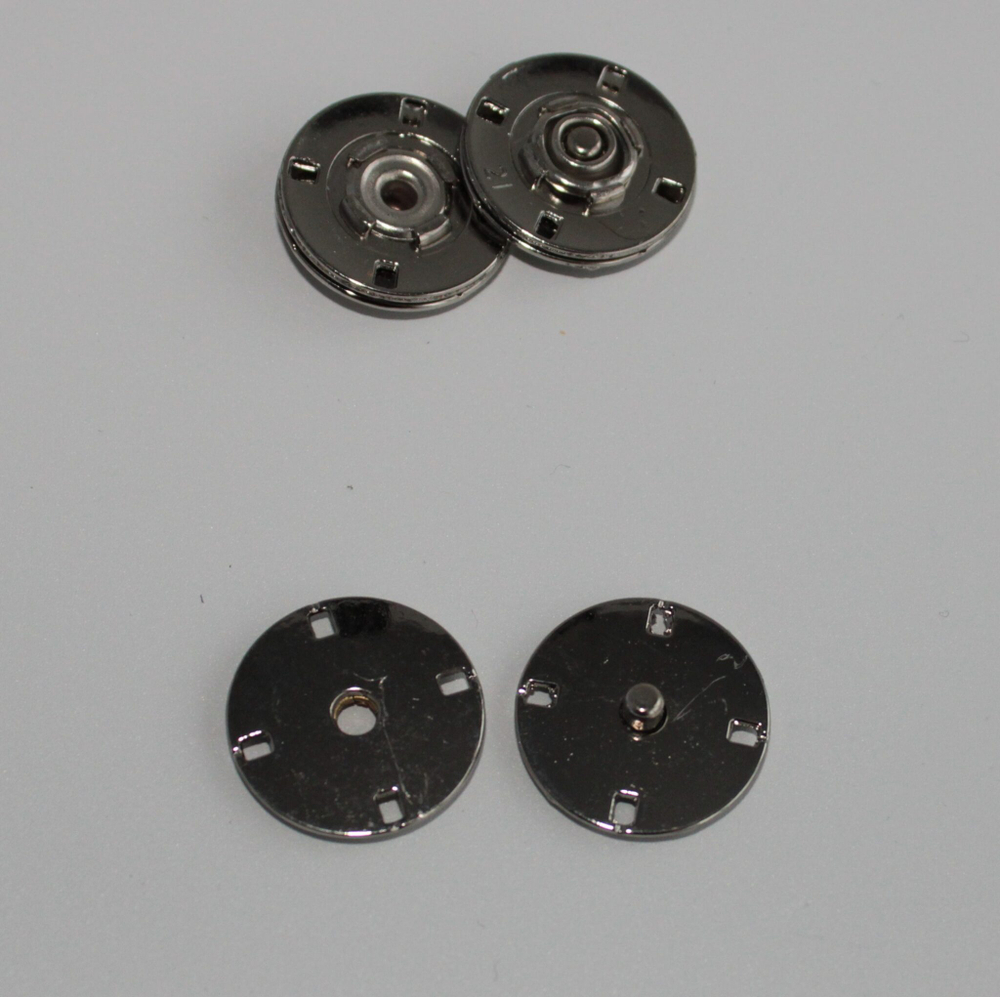 Кнопка металл пришивная декоративная 20мм 1шт