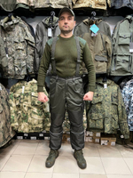 Костюм демисезонный Барс СКАЛА Таслан — утеплённый, хаки светлый