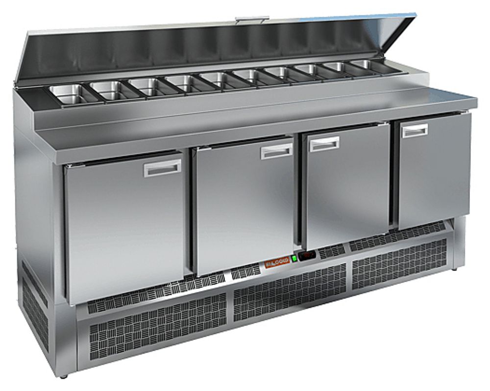 Стол для пиццы HICOLD PZE1-1111/GN