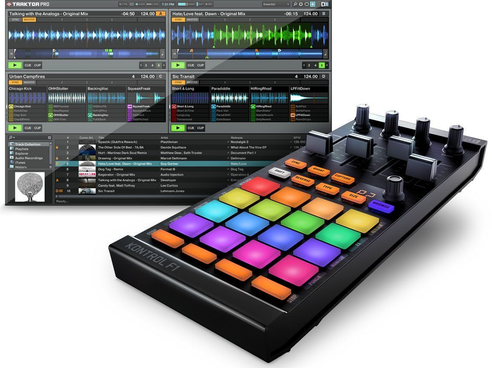 NATIVE INSTRUMENTS TRAKTOR KONTROL F1