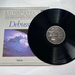 Винтажная виниловая пластинка LP Musicalia 34 Claude Debussy Клод Дебюсси (Испания 1986)