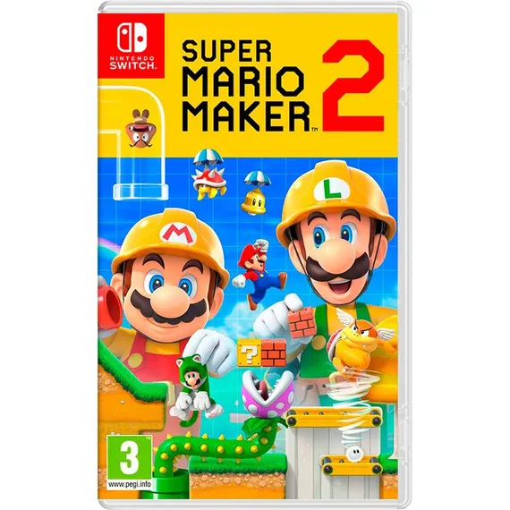 Super Mario Maker 2 (Nintendo Switch, Русские субтитры, Новый)
