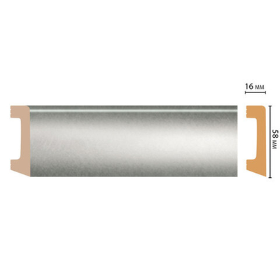 Плинтус Decomaster D234 D234-375