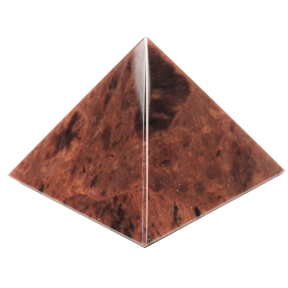 Пирамида 31мм обсидиан 19.5