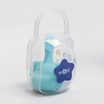 4313599 Детская зубная щетка, прорезыватель - массажер «Пёсик», силиконовая, цвет МИКС