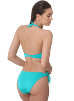 Яркий однотонный купальник Cala Saona: лиф-триангул и плавки-слипы (Размер: C/M) (Цвет: ярко-розовый)