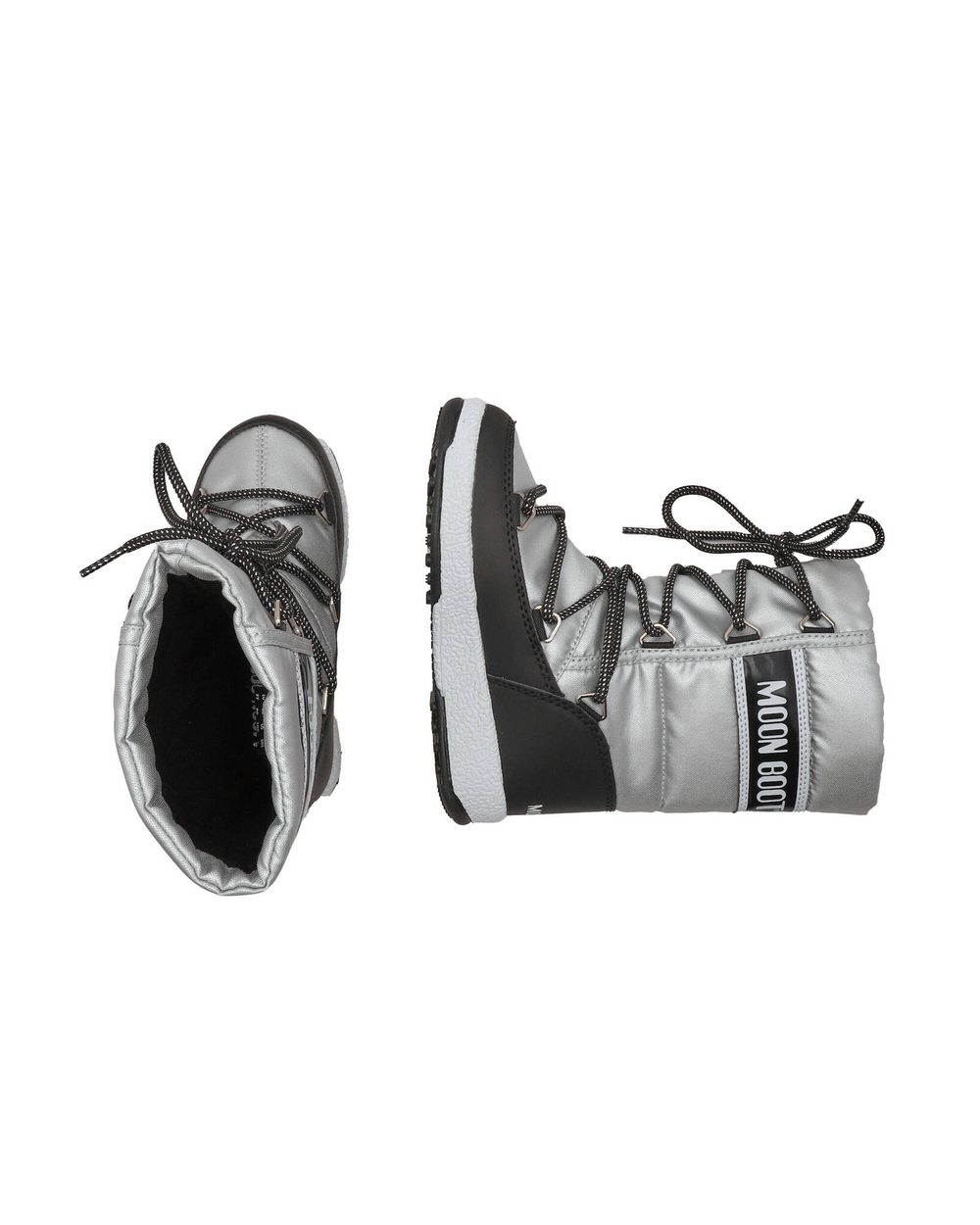 Утепленное угги Moon Boot - серебряный(34051400)