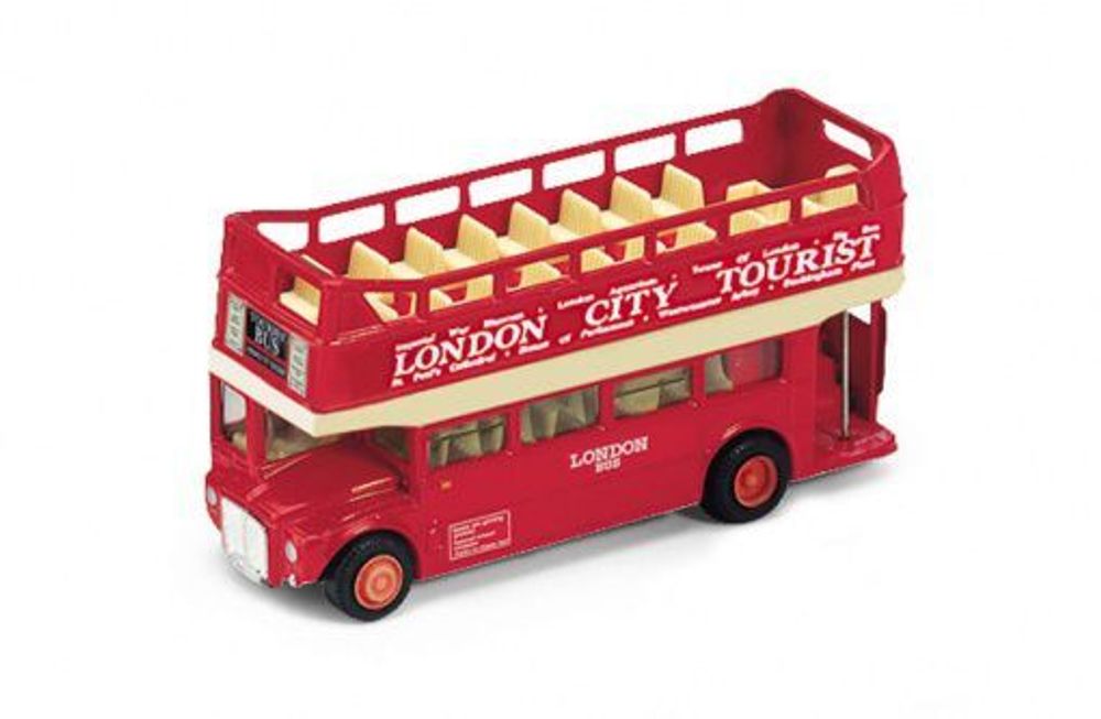 Купить Автобус металлический 1:34-39 London Bus, открытый