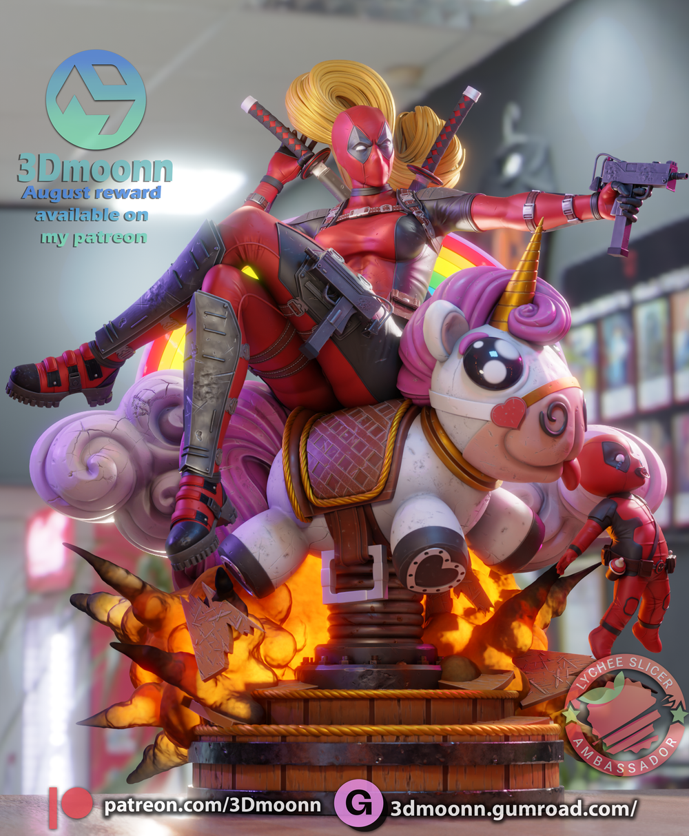 Леди Дэдпул Ванда Уилсон Lady Deadpool Wanda Wilson