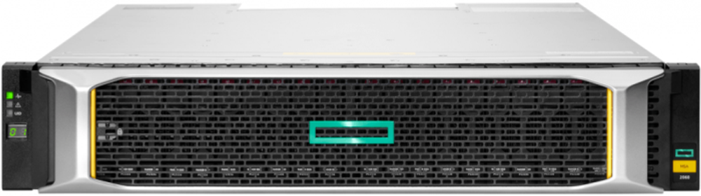 Система хранения HPE MSA 1060, два контроллера FC/iSCSI/SAS (R0Q86A)