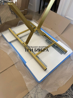 Кухонный раздвижной стол "Элит", белый