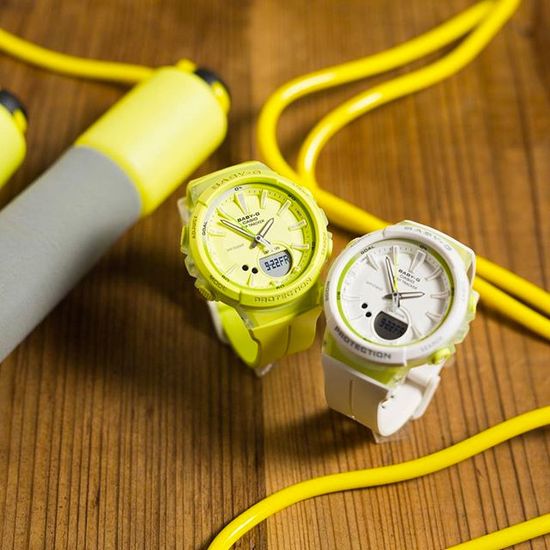 Наручные часы Casio Baby-G BGS-100-9A с шагомером