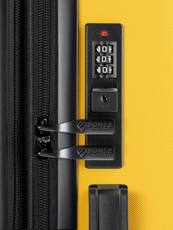 Чемодан Bonle размер М Желтый