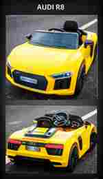 Детский электромобиль "AUDI R8" 6V,белый